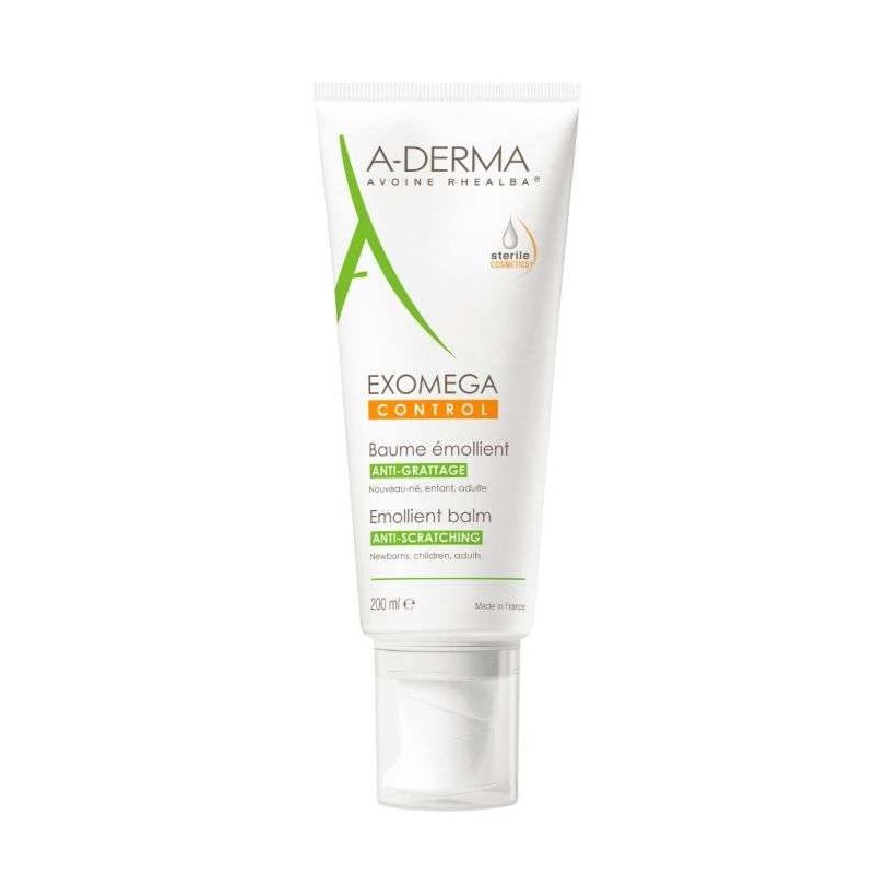 ADERMA EXOMEGA CONTROLE BAUME EMOLLIENT ANTI GRATTAGE 200ML
