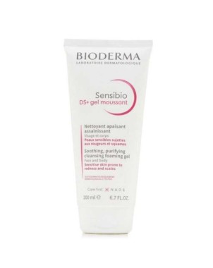 BIODERMA SENSIBIO DS+ GEL MOUSSANT NETTOYANT APAISANT 200 ML VISAGE ET CORPS