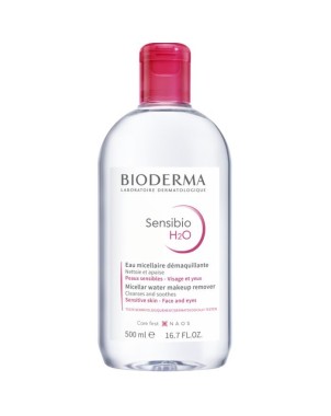 BIODERMA SENSIBIO H2O EAU MICELLAIRE DEMAQUILLANTE 500 ML